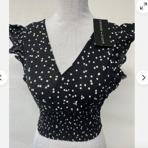 Paper Crane Crop Top Size M